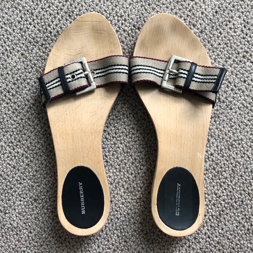 Rare Burberry Sandals - Dr. Scholl’s